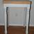 Vintage Teak Butcher Block White Legs 6 thumbnail
