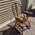 Nice wooden rocker 5 thumbnail