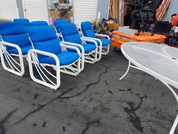 Vintage tropitone south beach patio set - $400 (Tracy)63471027958657123