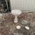 Solid concrete birdbath garden accent 5 thumbnail