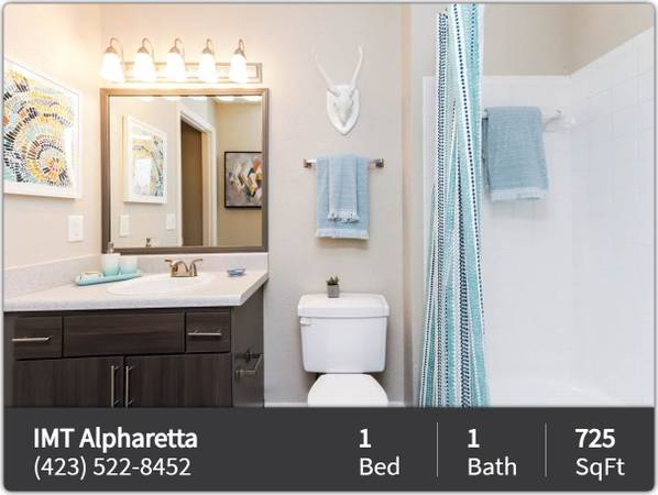 $1,590 / 1br - 725ft2 - A deal this good doesn't come around every day. 1 Bed, 1 Bath! (Alpharetta - Avalon Shopping Center)63964127663235121