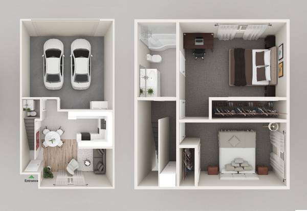 $2,500 / 2br - 979ft2 - 2/bd, Pool, Microwave (Park Place)63701016069249122