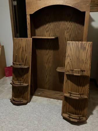 Oak shelves 1