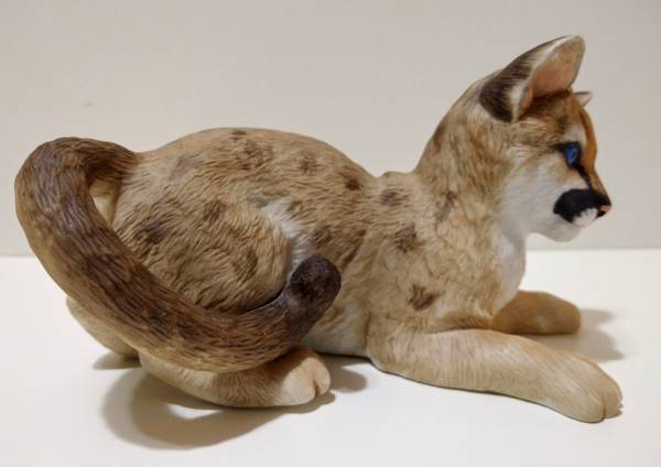 LENOX PORCELAIN 1991 ENDANGERED BABY PANTHER 1