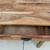 VINTAGE SOLID PINEWOOD RUSTIC WRITING DESK MADE IN INDIA AMAZING WOOD GRAIN! 11 thumbnail