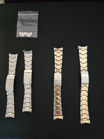 Rolex Bracelets - Various - 18k/SS - GMT Master Oyster - Datejust Oyst 1