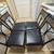 42" rectangular brown kitchen table with 4 matching chairs 6 thumbnail