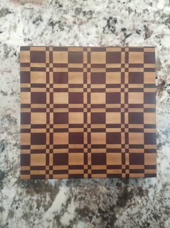 Handcrafted End Grain Butcher Block Cutting Board 1