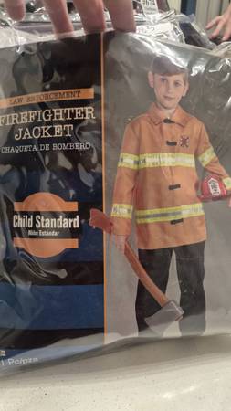 Boys fire fighter jacket only, no pants 1
