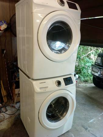 Stackable Samsung Washer +Electric Dryer - $350 (knoxville)63470661640579121
