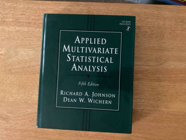 (Statistics Textbook) Applied Multivariate Statistical Analysis 1