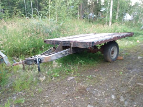 Home built 1 ton trailer 1