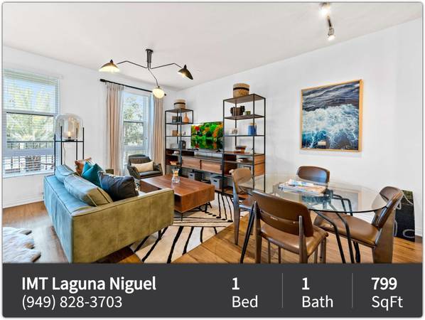 Comfortable living. Conveniently located, spacious 1 bed 1 bath! 1