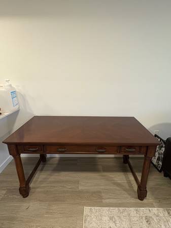 Solid Cherry Wood Desk 1