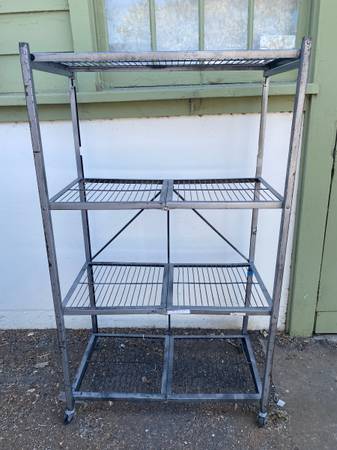 Origami Steel Wire-rack Folding Shelves - each 1