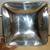 Silver Metal Serving Bowl/Dish w/ Beaded Handles 10" square 3 thumbnail