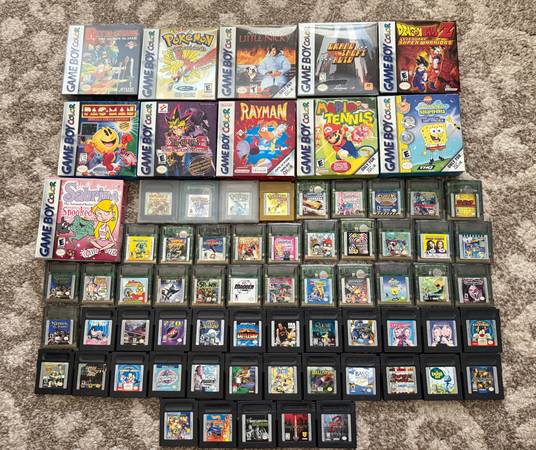 Gameboy color games 1