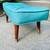 Mid Century Leather Ottoman Footrest Footstool 11 thumbnail
