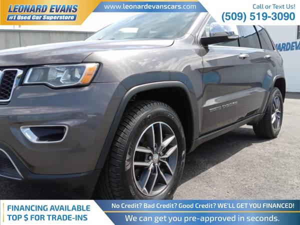 2017 Jeep Grand Cherokee Limited $284/mo - $16,990 (Leonard Evans Used Car Superstore)63442590237443122