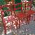 Three (3) Mottville Ladderback Chairs FA Sinclair antique Skaneateles 3 thumbnail