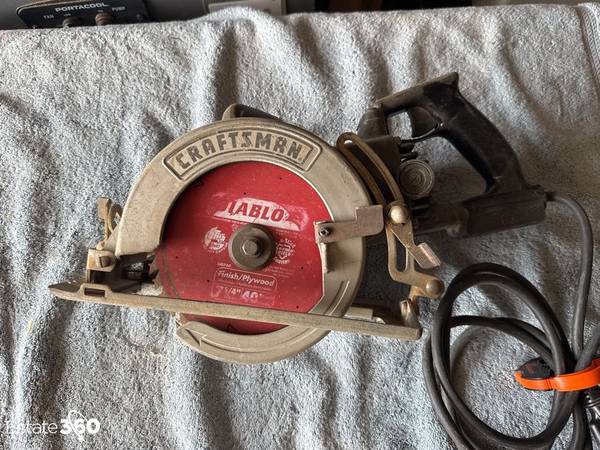 Sears Craftsman Industrial 7-1/4” Worm Drive Saw 1