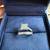 Bridal set 4 kt white total diamond weight on set 1.10ct (size 7) 2 thumbnail