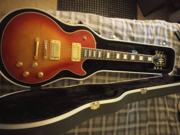 Burny Les Paul Custom Fernandez Japan - musical instruments