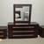 Beautiful modern dark brown bedroom set 1 thumbnail