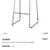 Ikea stools (4) high dining chairs 8 thumbnail