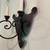Pair of Beautiful Black and Gold Sconces—Great Condition 6 thumbnail