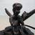 Cherub Angel Ornate Cast Iron Bronze Tone Desk Table Top Lamp 3 thumbnail