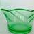 Depression Era Uranium Glass Bowl and Matching Underplate 8 thumbnail