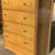 Beautiful Vintage Waterfall 4 Drawer Art Deco High Boy Dresser 3 thumbnail