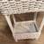 Vtg Wicker Rattan Sewing Box Picnic Knitting Basket Stand Plant Table 30" T 9 thumbnail