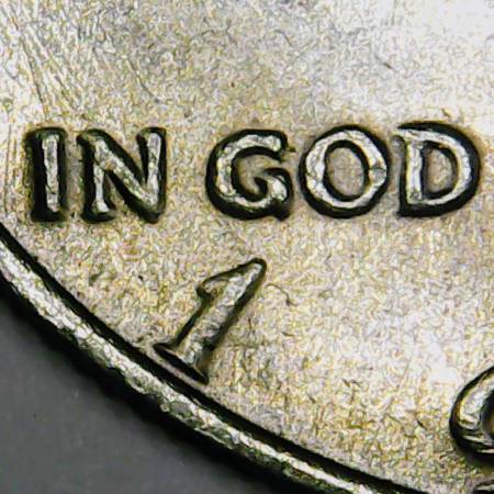 1974 JFK Kennedy Half Dollar double die reverse DDR mint error
