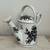 Vintage White & Black Floral Watering Can/ Pitcher 4 thumbnail