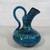Bitossi Italy Aldo Londi Rimini Blue Glazed Art Pottery Pitcher/Vase 5 thumbnail