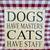 Dog and Cat Refrigerator Magnets Coaster 5 thumbnail