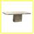 Circa 1990's Custom Design Marble Table Top Pedestal Base 1 thumbnail