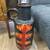 Vintage German Floor Vase Black and orange 2 thumbnail