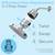 SparkPod 23 Stage Shower Head Filter, Dry Hair & Skin, Polished Chrome 8 thumbnail