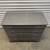 Vintage solid rock maple gray painted 4 drawer dresser 4 thumbnail