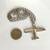 VTG TAXCO Sterling Silver Airplane Pendant Sterling 17 1/2" Necklace 5 thumbnail