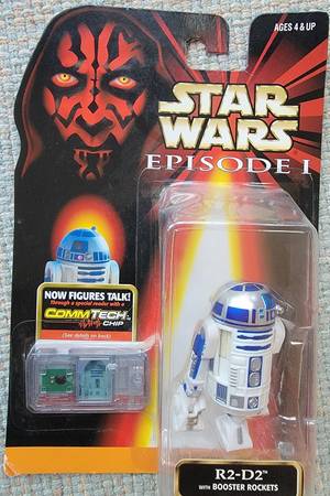 Star Wars Hasbro Episode 1 R2-D2 Comm Tech Action Figure 1