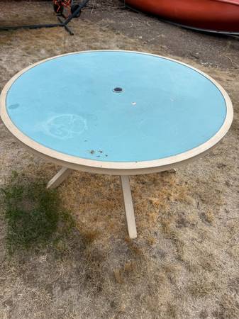 Patio table 1