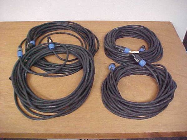 Speakon Speaker Cords 1