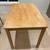 Natural oak dining table 1 thumbnail
