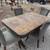 Vintage Dining table and chairs 1 thumbnail