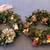 CHRISTMAS WREATHES W/ HALLMARK KEEPSAKE ORNAMENTS 6 thumbnail