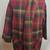 One Size Fits Most Women's Rare Vintage PENDLETON Red Multi-color Plai 2 thumbnail